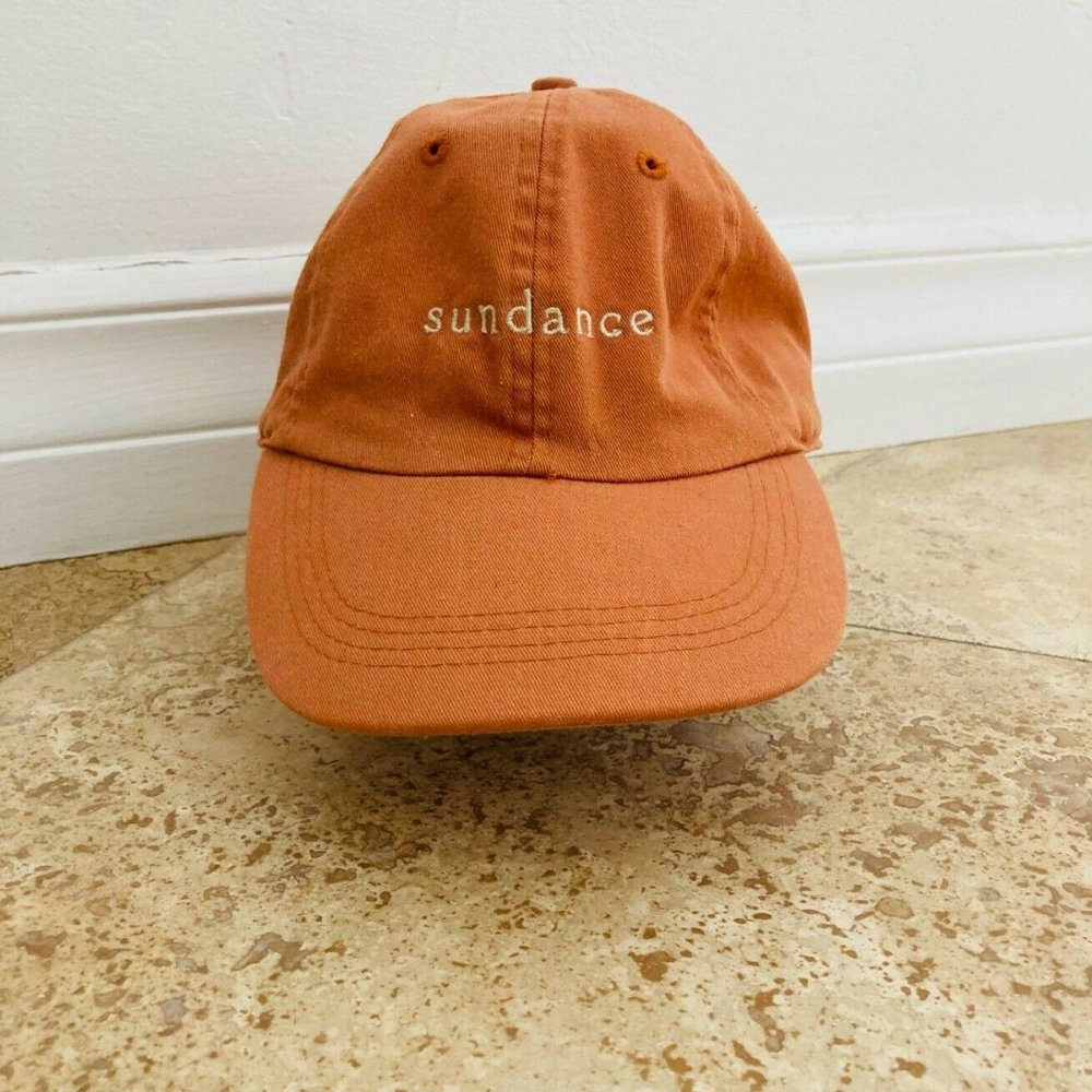 Sundance est 1969 Burnt Orange Baseball Hat RARE